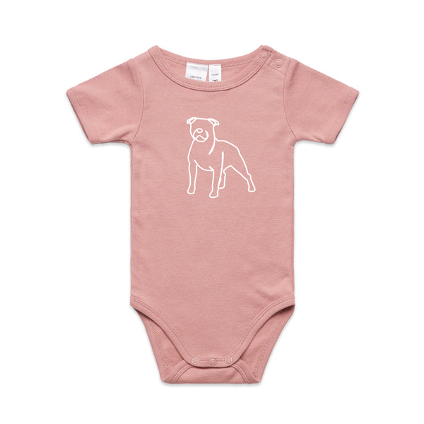 Breed Outline Baby Onesie